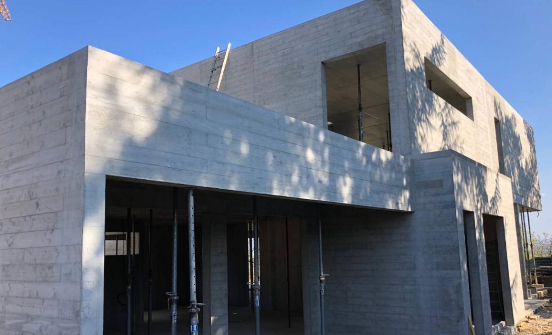 béton dans les structures résidentielles