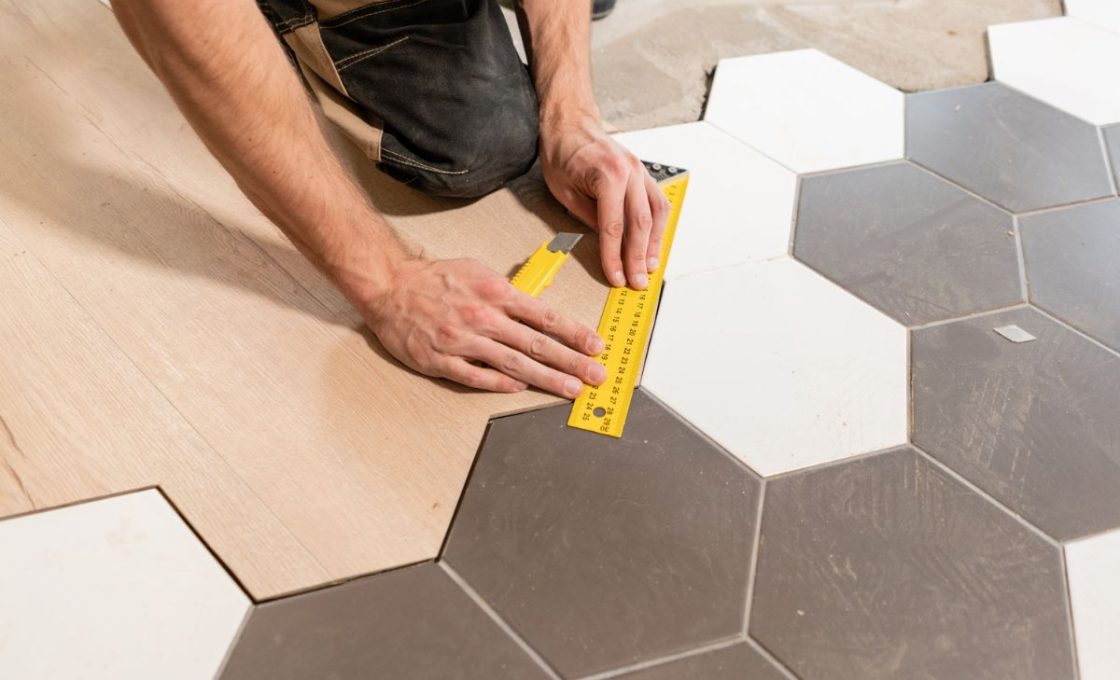 carrelage hexagonal