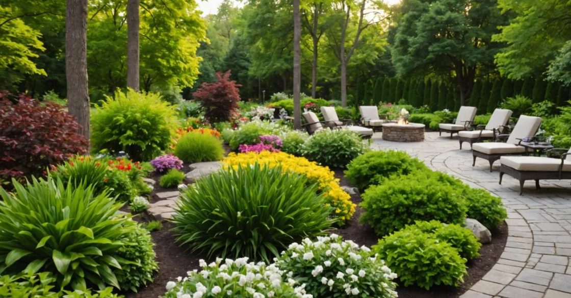 jardin harmonieux
