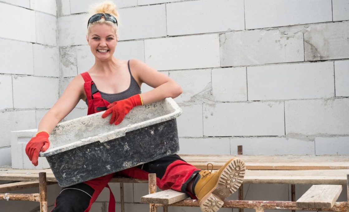 pose de carrelage en extérieur