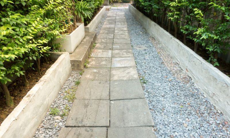 Comment concevoir des allées piétonnes dans un jardin ?