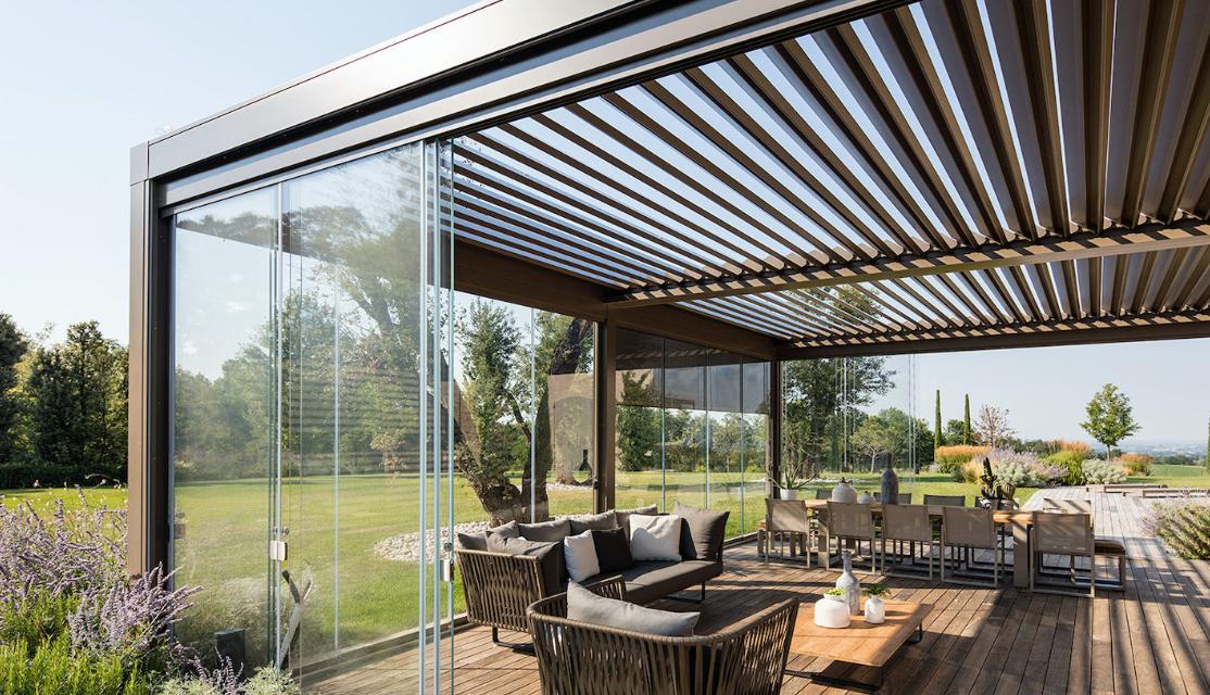 Pergola bioclimatique