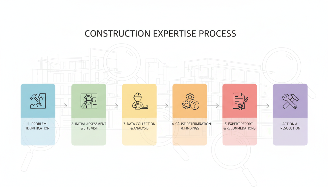 découvrez notre guide complet sur l'expertise en construction, avec toutes les procédures essentielles et les méthodes d’analyse pour garantir la qualité et la sécurité de vos projets.