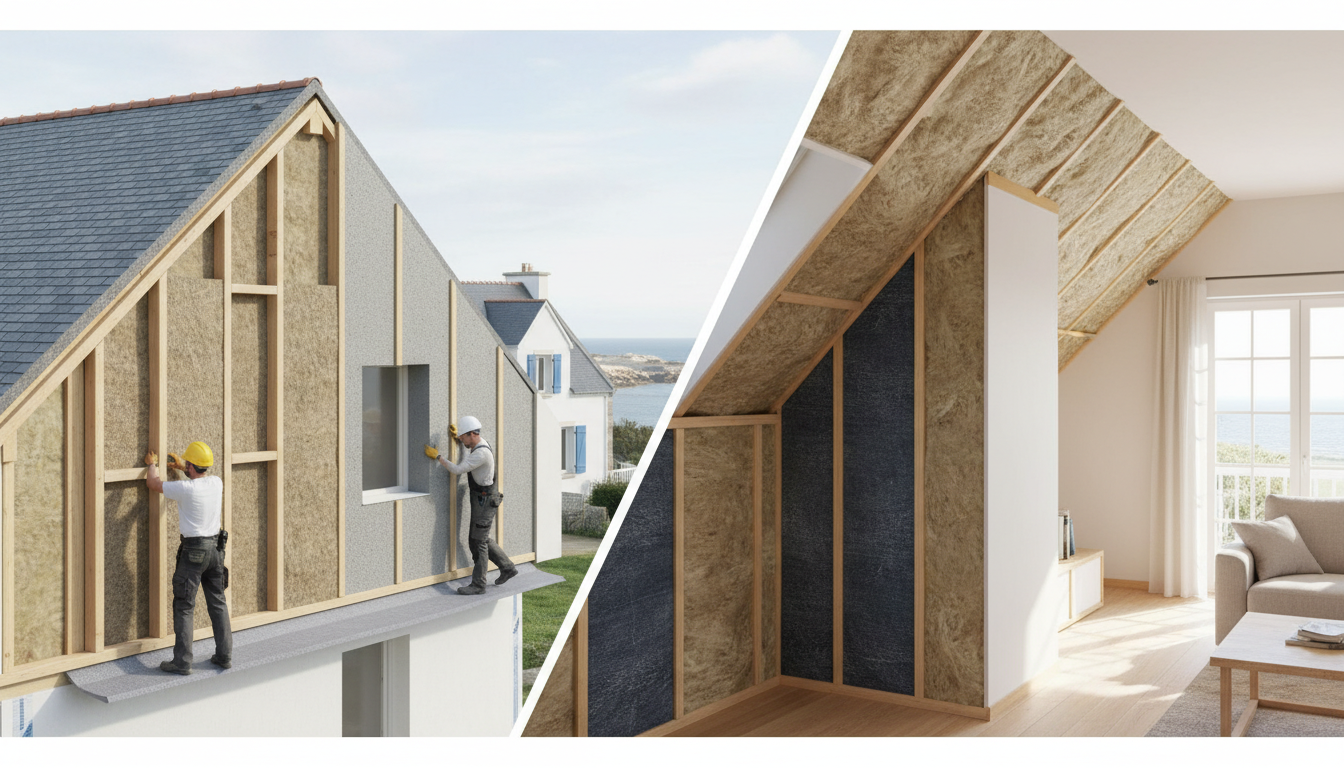 découvrez les méthodes d'isolation intérieure et extérieure à lorient, morbihan, et profitez des avantages pour améliorer le confort thermique et réduire vos dépenses énergétiques.