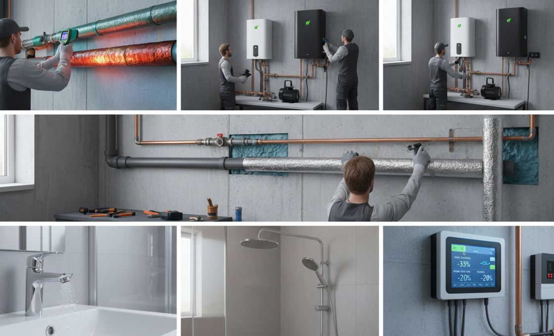 découvrez les étapes clés pour optimiser l'efficacité énergétique de votre plomberie et réduire vos consommations d'eau et d'énergie.