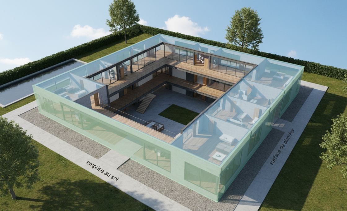 apprenez à différencier clairement l'emprise au sol de la surface de plancher, deux notions essentielles en urbanisme et construction, pour mieux comprendre les réglementations et optimiser vos projets immobiliers.