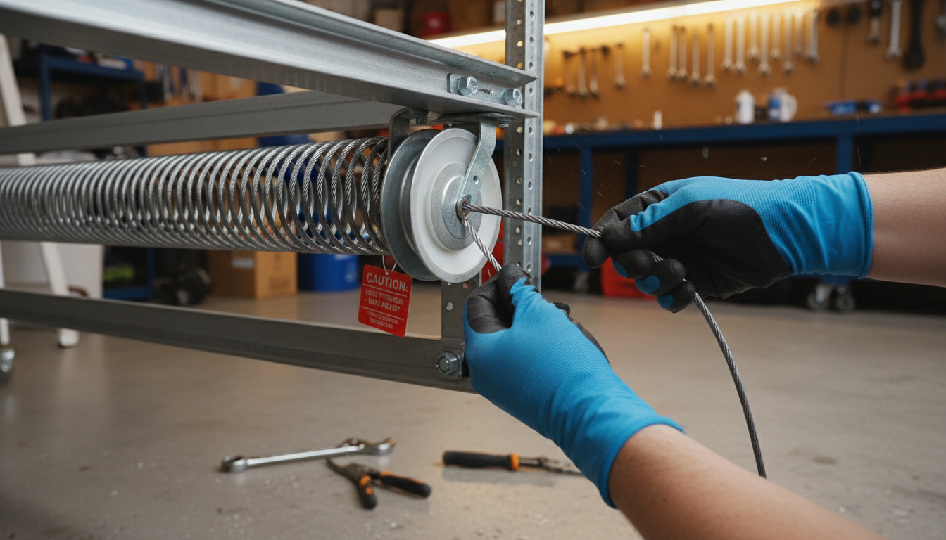 apprenez à remplacer le câble d'une porte de garage sectionnelle en toute sécurité, sans abîmer le mécanisme, grâce à nos conseils étape par étape simples et efficaces.