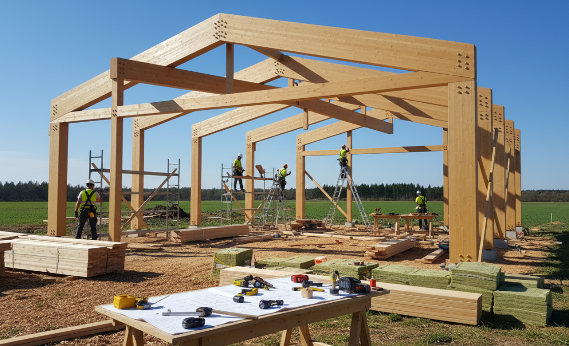 découvrez les meilleures pratiques pour construire un hangar en bois de 100m2, alliant solidité, durabilité et design efficace.