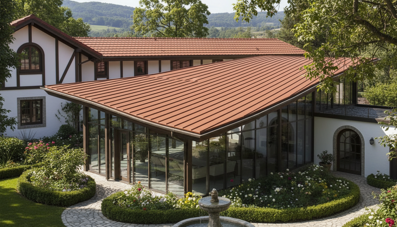 découvrez les avantages d'une tôle imitation tuile isolée : esthétique, isolation thermique optimale et durabilité pour votre toiture.