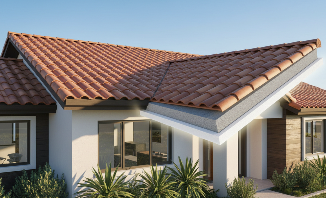 découvrez les avantages d'une tôle imitation tuile isolée : esthétisme, isolation thermique optimale et installation facile pour votre toiture.