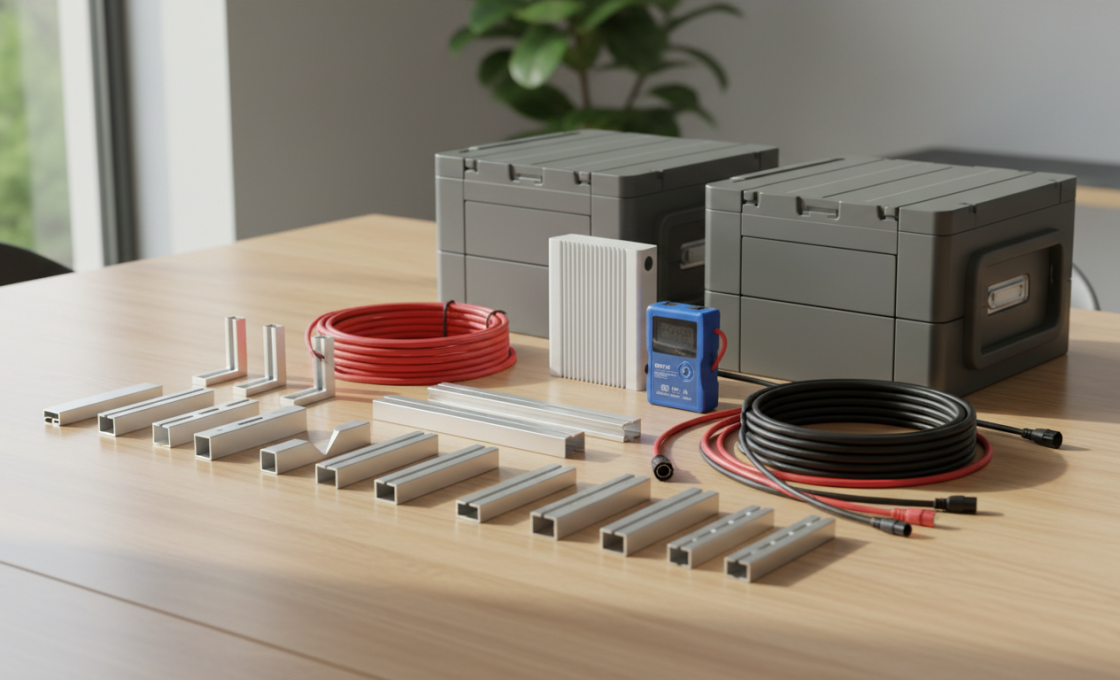 découvrez notre guide d'achat complet des accessoires pour panneaux solaris, pour optimiser l'installation et la performance de vos panneaux solaires.