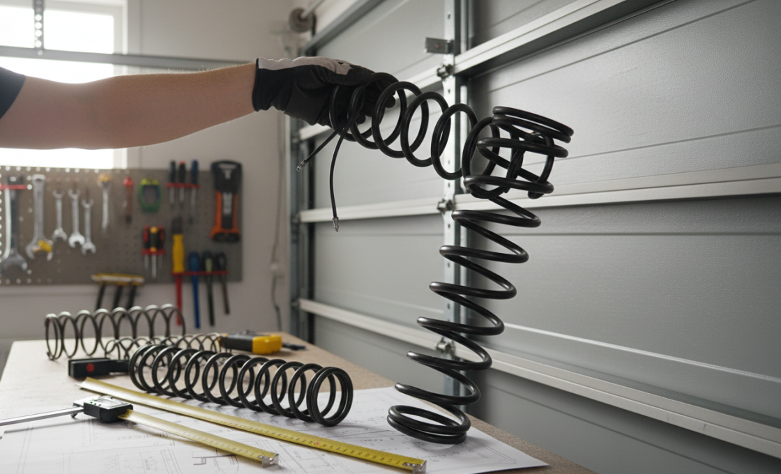 découvrez comment choisir le ressort idéal pour votre porte de garage sectionnelle en fonction de votre installation, afin d'assurer sécurité et performance optimales.