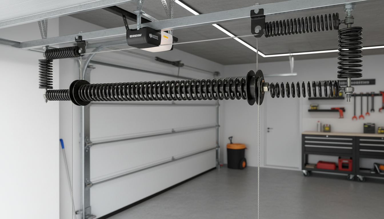 découvrez comment choisir le ressort idéal pour votre porte de garage sectionnelle afin d'assurer une installation sécurisée et un fonctionnement optimal.