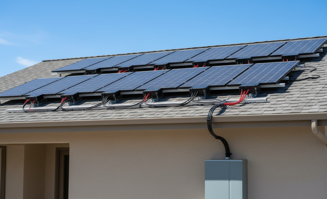 découvrez notre guide complet sur l'installation photovoltaïque avec micro-onduleur, incluant un schéma détaillé pour optimiser votre système solaire.