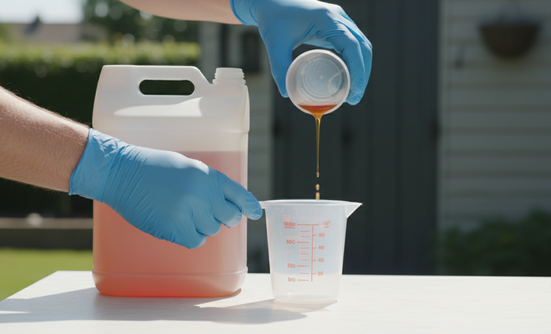 découvrez comment doser correctement le glyphosate en utilisant 5 litres d'eau grâce à un guide détaillé des étapes essentielles pour une application sûre et efficace.