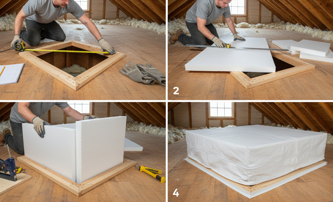 découvrez toutes les étapes essentielles pour isoler efficacement une trappe de grenier et améliorer l'isolation thermique de votre maison.