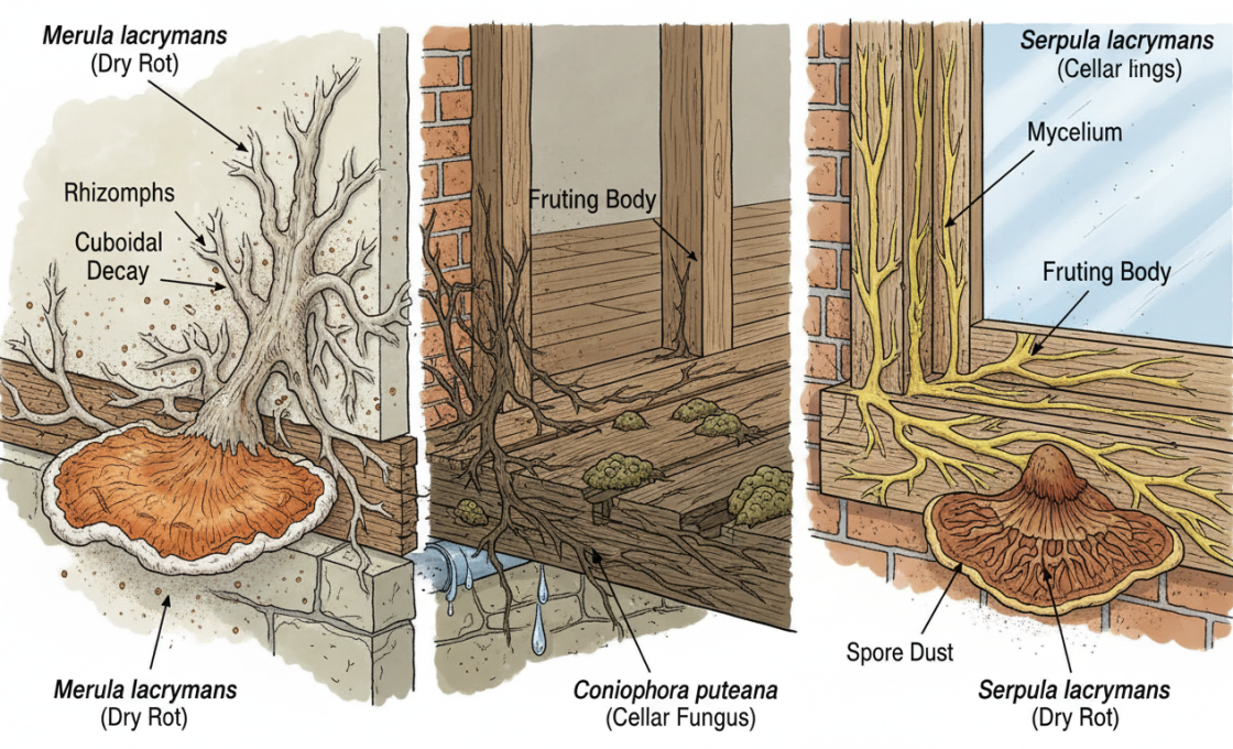 découvrez les méthodes efficaces pour le traitement des champignons du bois dans les maisons individuelles afin de protéger votre habitation et prévenir les dégâts.