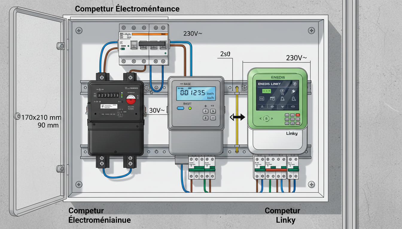 découvrez les dimensions et caractéristiques des compteurs edf pour mieux comprendre leur installation et fonctionnement.