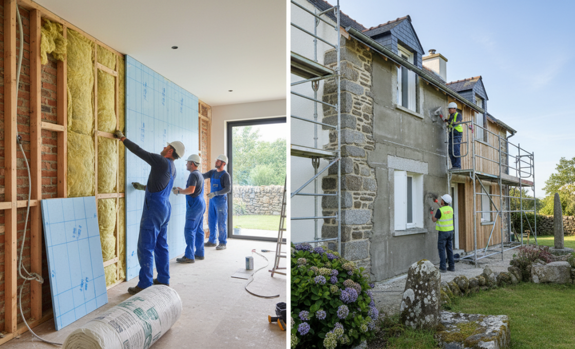 découvrez les méthodes d'isolation intérieure et extérieure à auray, morbihan, et leurs avantages pour améliorer le confort thermique et réaliser des économies d'énergie.