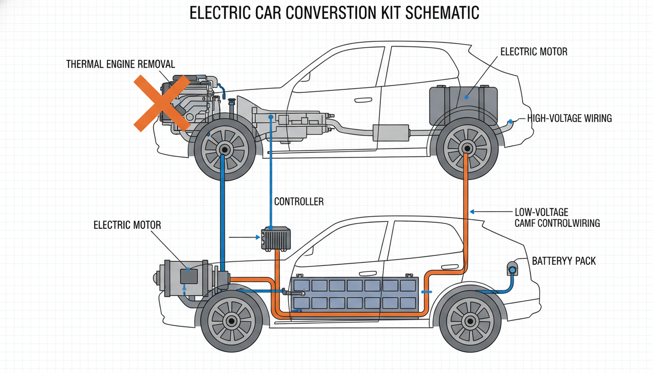 découvrez notre guide complet pour l'installation d'un kit pour voiture thermique et transformez votre véhicule facilement et efficacement.