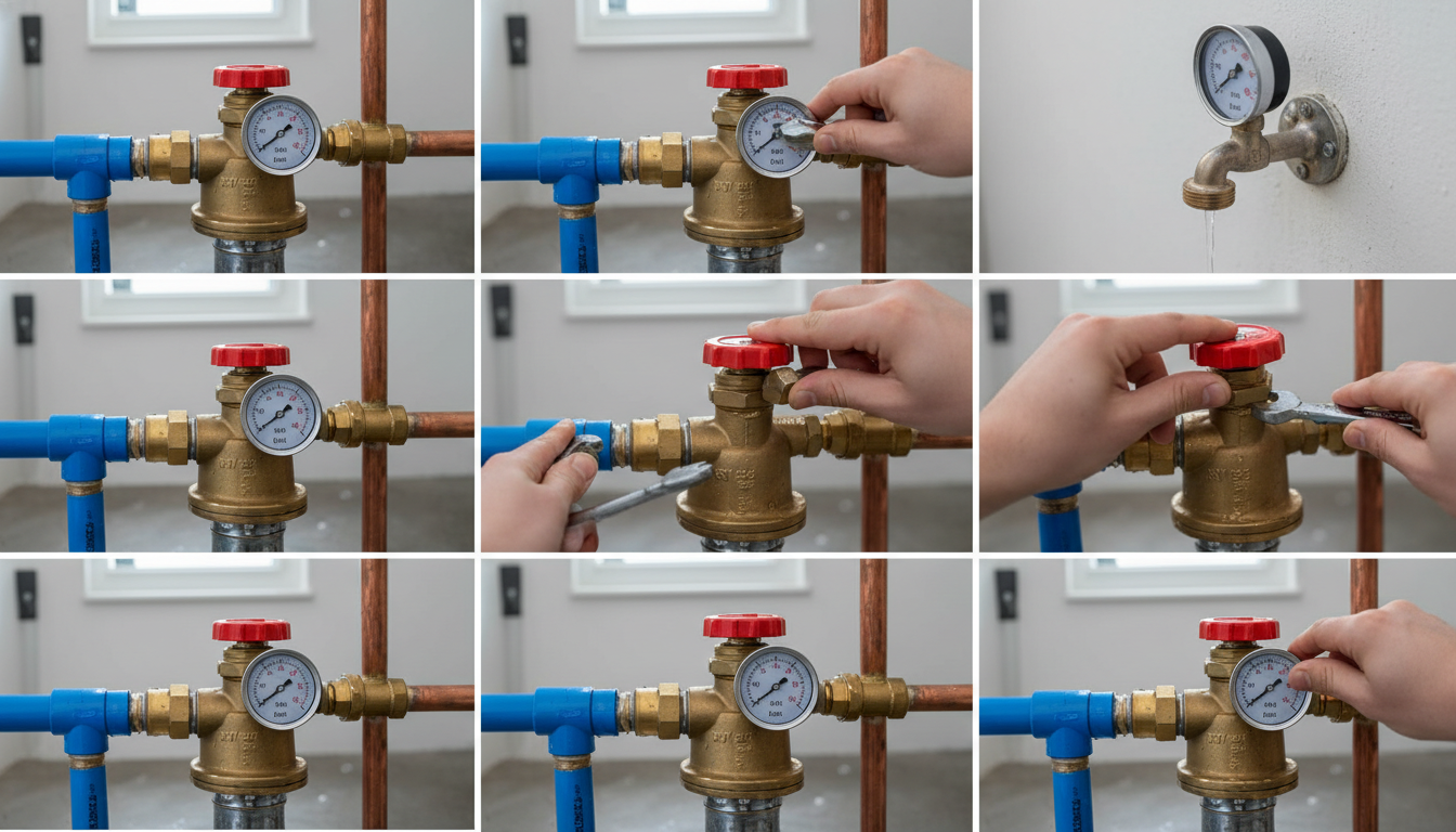 découvrez les étapes simples pour régler la pression de l'eau efficacement à l'aide d'un éducteur de pression, garantissant un débit optimal et sécurisé.