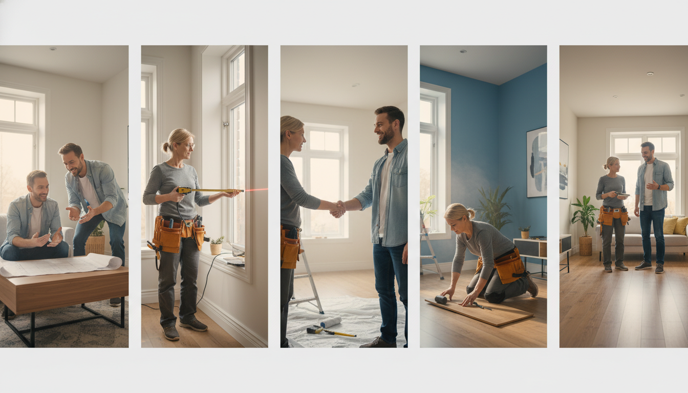 découvrez les étapes clés pour réussir vos travaux de maison avec un artisan : du choix du professionnel à la réalisation, suivez nos conseils pratiques pour un projet réussi.