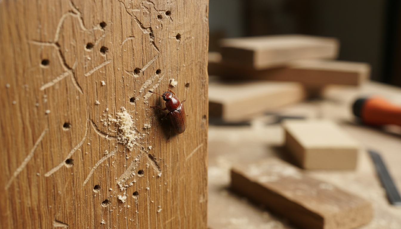 découvrez comment identifier la vrillette du bois, comprendre ses impacts sur vos structures en bois et les méthodes efficaces pour la traiter et la prévenir.