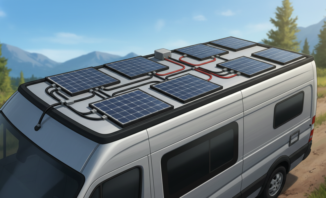 découvrez comment brancher vos panneaux solaires en série ou en parallèle pour optimiser l'alimentation électrique de votre camping-car et profiter d'une autonomie énergétique efficace lors de vos déplacements.