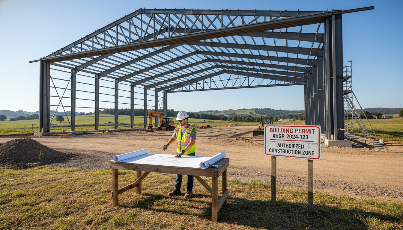 découvrez tout ce qu'il faut savoir sur le permis de construire pour un hangar ouvert : démarches, obligations légales et conseils pratiques.
