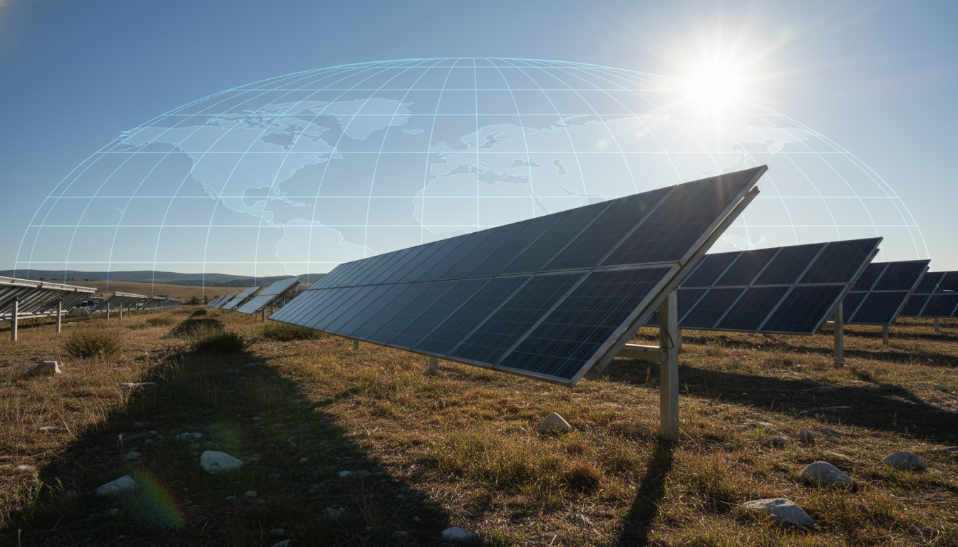 découvrez comment calculer l'inclinaison idéale des panneaux solaires en fonction de la latitude pour optimiser la production d'énergie solaire.